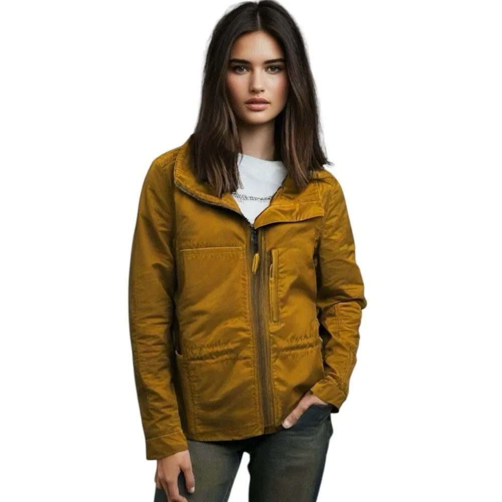 Madewell Women's Fleet Utility Jacket Egyptian Gd 100% Cotton Size XS‎